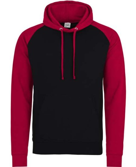 JHA009 Baseball Hooded Sweatshirt
