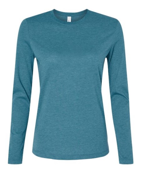 6500 Womens Jersey Long Sleeve Tee