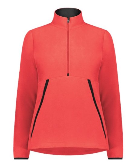 6857 Eco Revive Women's Polar Fleece Quarter-Zip Pullover