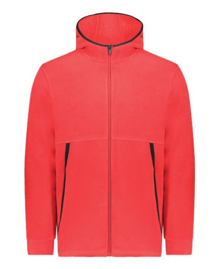 6859 Eco Revive Youth Polar Fleece Hooded Full-Zip Jacket