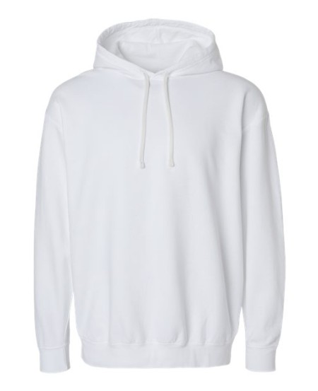 1467 Garment-Dyed Lightweight Fleece Hooded Sweatshirt