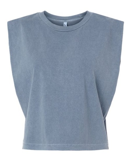 307GD Garment-Dyed Women's Heavyweight Muscle Tee