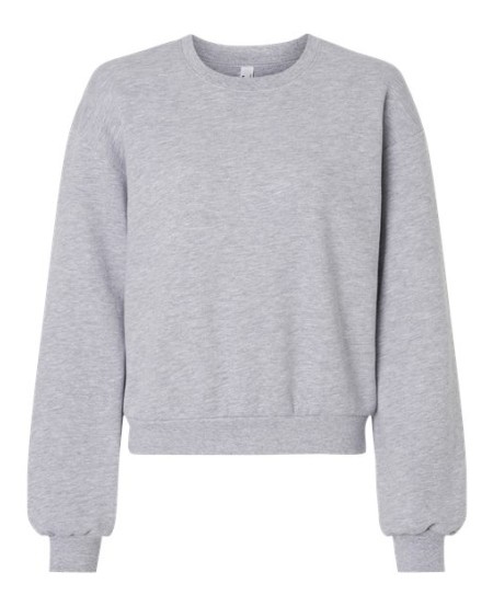 RF494 ReFlex Women's Fleece Crewneck Sweatshirt