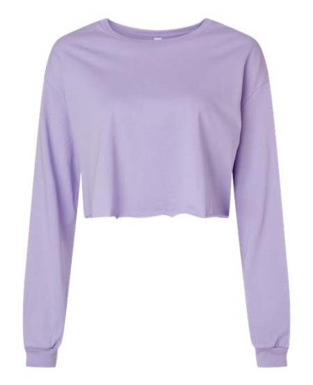 6501 FWD Fashion Women's Crop Long Sleeve Tee