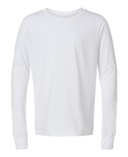 3513Y Youth Triblend Long Sleeve Tee