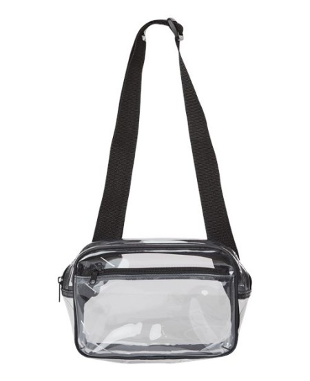 5778 Clear Stadium 2-Pocket Fanny PackCrossbody Bag