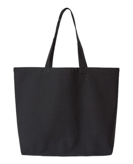 OAD108R Jumbo Recycled Midweight Gusseted Canvas Tote