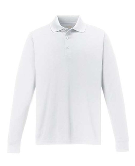 88192 Men's Pinnacle Performance Long Sleeve Piqué Polo