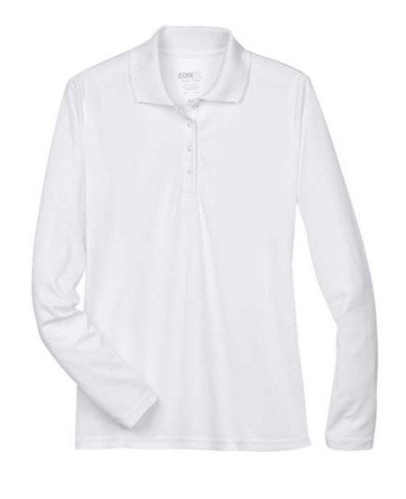 78192 Women's Pinnacle Performance Long Sleeve Piqué Polo