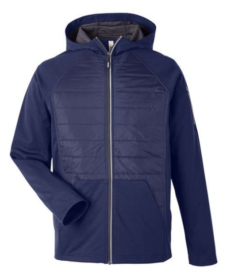 CE808 Unisex Techno Lite Hybrid Hooded Jacket