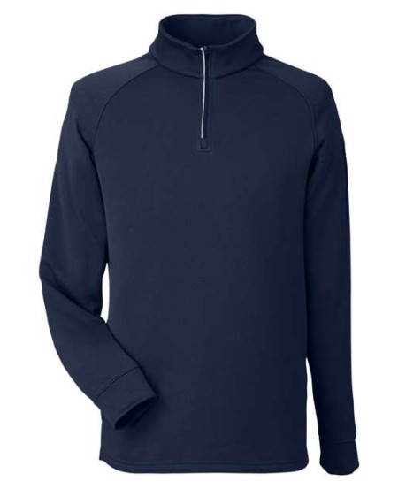 CE801 Unisex Fusion ChromaSoft Fleece Quarter-Zip Pullover
