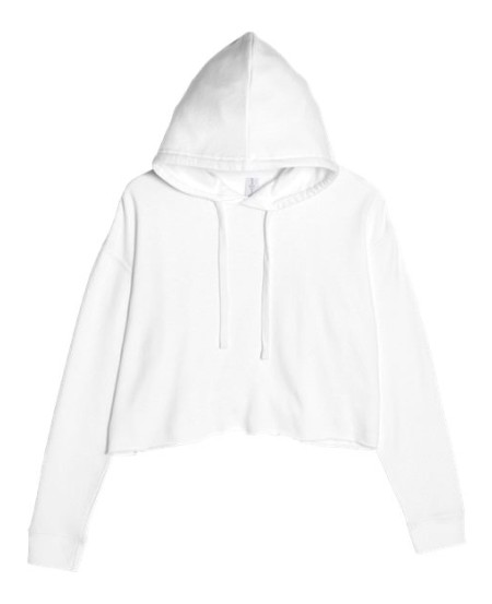 LS12000 Women's Cropped Fleece Hooded Sweatshirt
