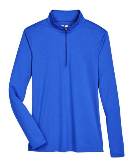 TT31HW Women's Zone Sonic Heather Performance Quarter-Zip Pullover