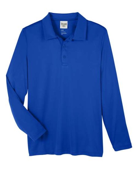 TT51L Men's Zone Performance Long Sleeve Polo