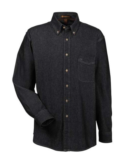 M550 Men's Long Sleeve Denim Shirt