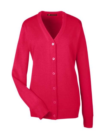 M425W Women's Pilbloc V-Neck Button Cardigan Sweater