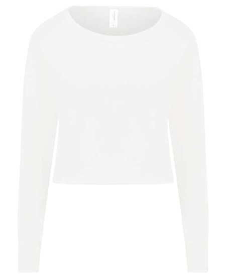 JHA035 Women's Cropped Pullover Sweatshirt