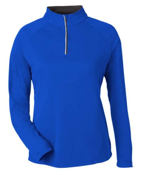CE418W Women's Origin Performance Pique Quarter-Zip Pullover