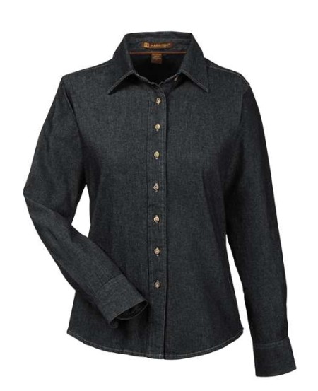 M550W Women's Long Sleeve Denim Shirt