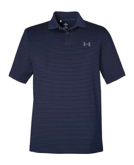 1377376 Men's 30 Striped Perf Polo