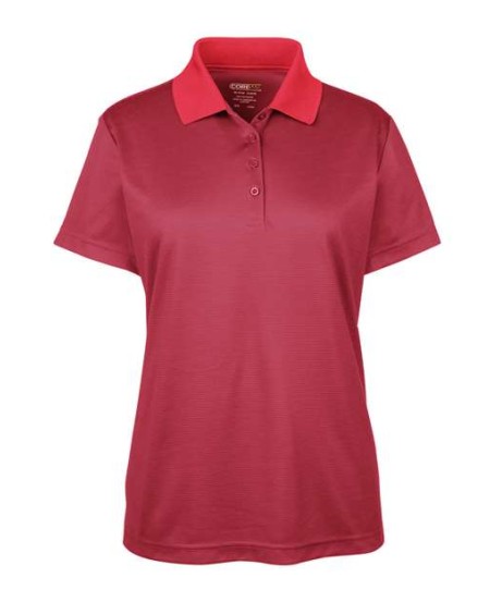 CE102W Women's Express Microstripe Performance Pique Polo