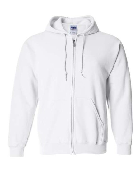 18600 Heavy Blend Full-Zip Hooded Sweatshirt