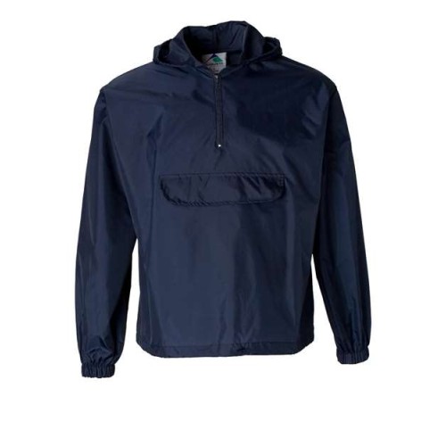 3130 Unisex Packable Half-Zip Hooded Pullover Jacket