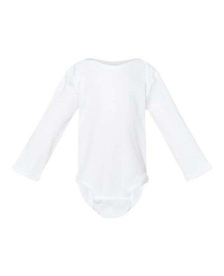 4411 Infant Long Sleeve Baby Rib Bodysuit