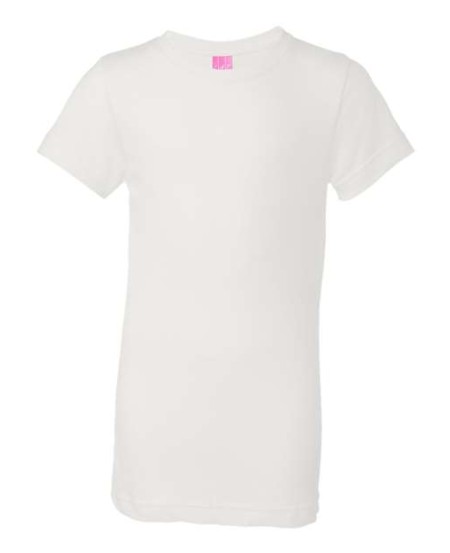 2616 Girls' Fine Jersey Tee