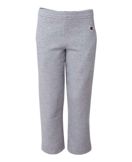P890 Powerblend Youth Open-Bottom Sweatpants with Pockets