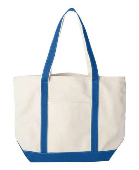 8872 Carmel Classic XL Cotton Canvas Resort Tote