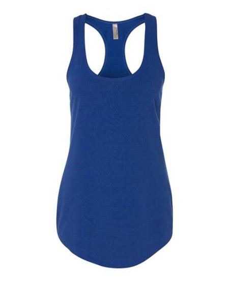 6933 Womens Lightweight French Terry Racerback Tank