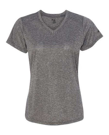 4362 Women's Pro Heather V-Neck T-Shirt