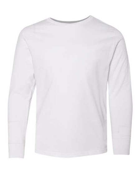 6201 Youth Fine Jersey Long Sleeve Tee