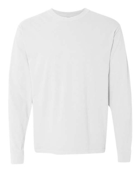 6014 Garment-Dyed Heavyweight Long Sleeve T-Shirt