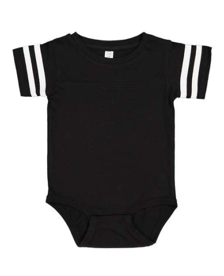 4437 Infant Football Fine Jersey Bodysuit