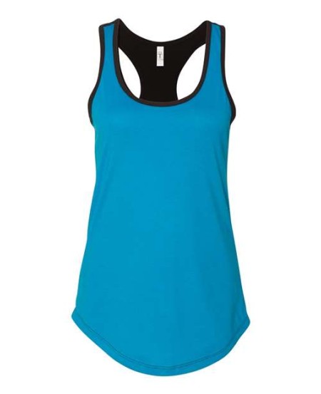 1534 Womens Ideal Colorblocked Racerback Tank
