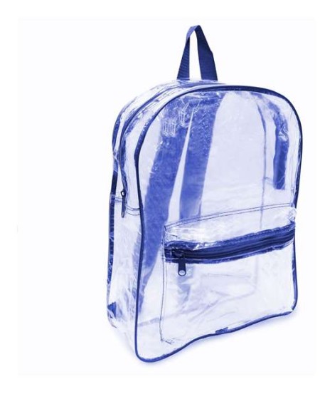 7010 Clear PVC Backpack