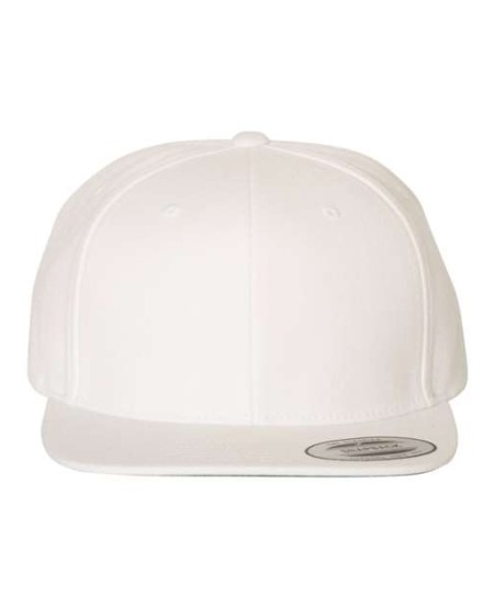 6089M Premium Flat Bill Snapback Cap