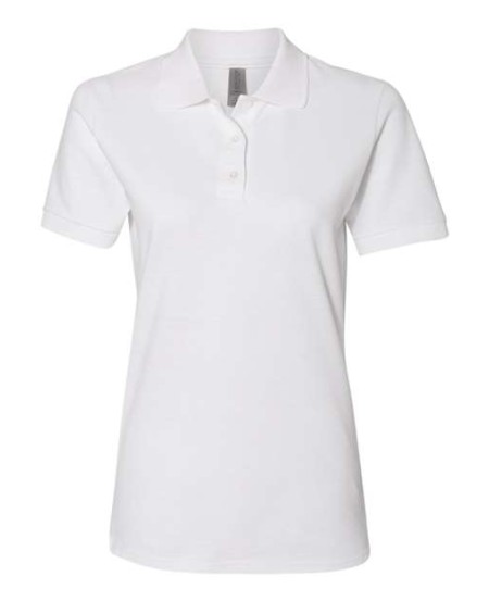 443W Women's 100 Ring-Spun Cotton Piqué Polo