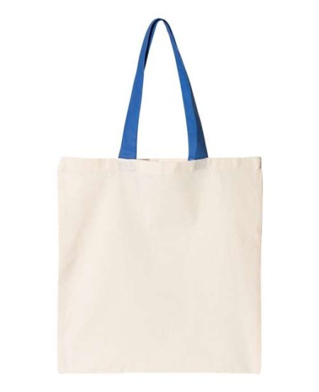 OAD105 Contrast-Color Handle Tote