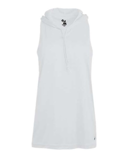 4111 Women's B-Core Racerback Hooded Tank Top
