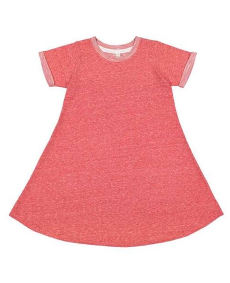 2679 Harborside Mélange French Terry Toddler Twirl Dress