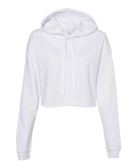 7502 Women's Crop Fleece Hoodie