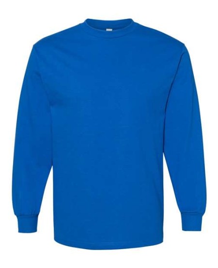 1304 Unisex Heavyweight Cotton Long Sleeve Tee