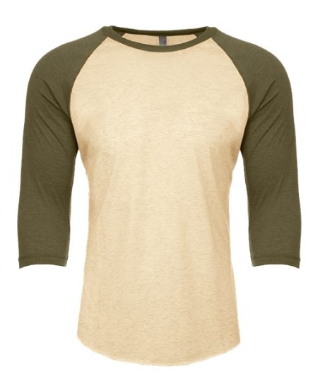 6251 CVC Three-Quarter Sleeve Raglan T-Shirt