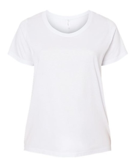 3816 Curvy Collection Women's Fine Jersey Tee