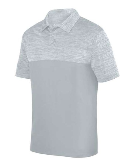 5412 Unisex Shadow Tonal Heather Polo