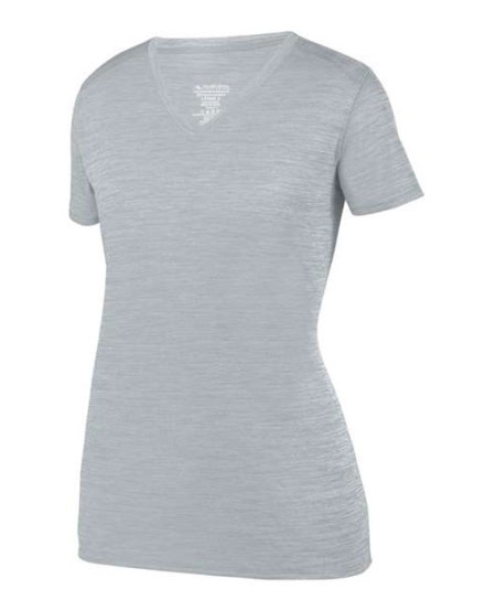 2902 Women's Shadow Tonal Heather Training V-Neck T-Shirt