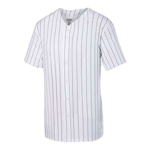 1686 Youth Pinstripe Full Button Baseball Jersey